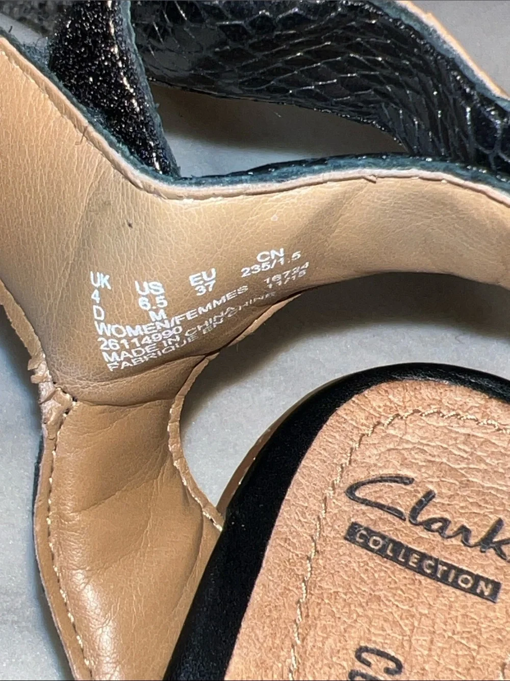 Clarks comfortable wedge